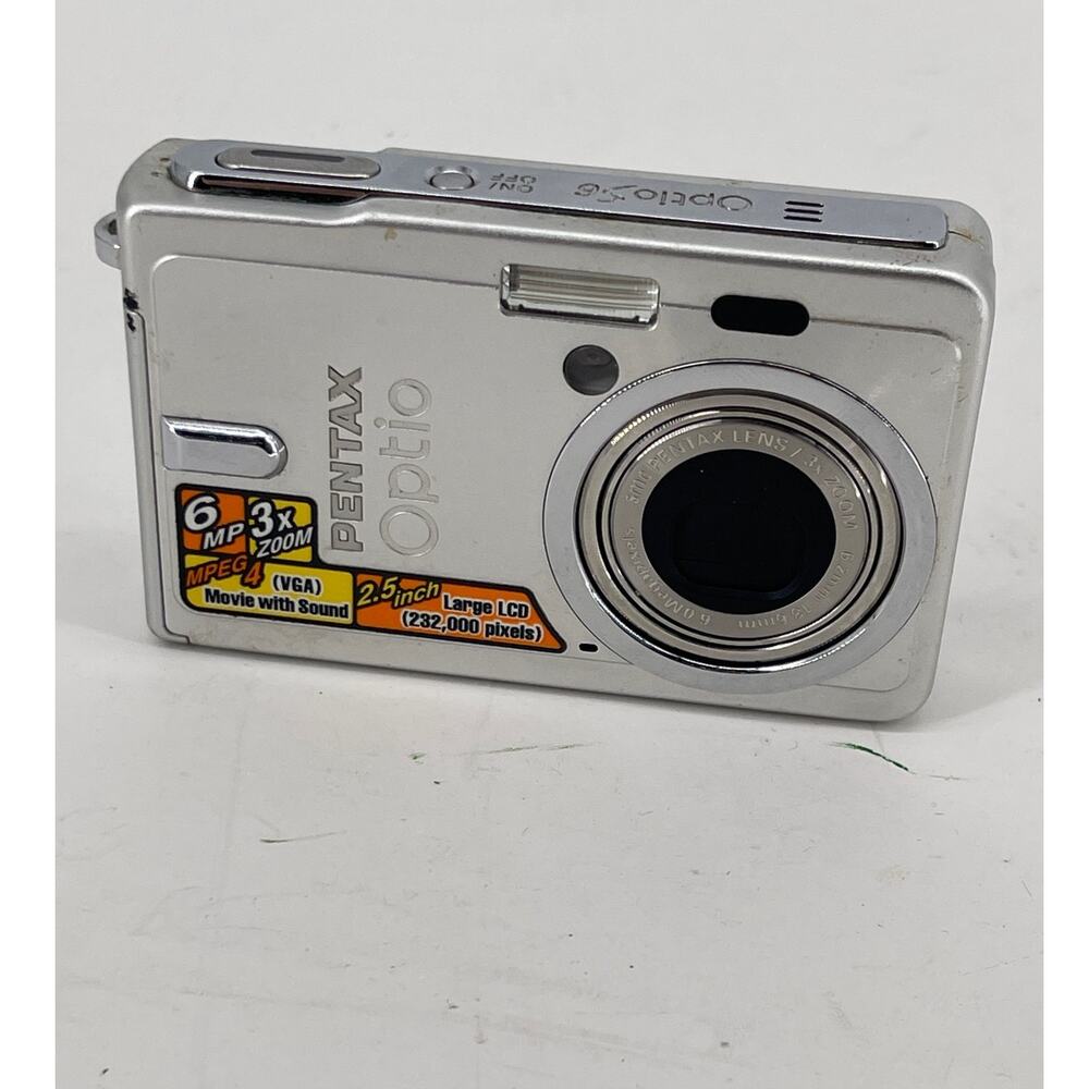Pentax Optio S6 - 6MP digital compact camera  Y2K, retro, vintage